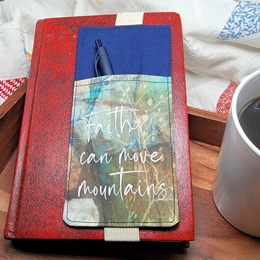 Faith can move mountains - Pen Holder - 1