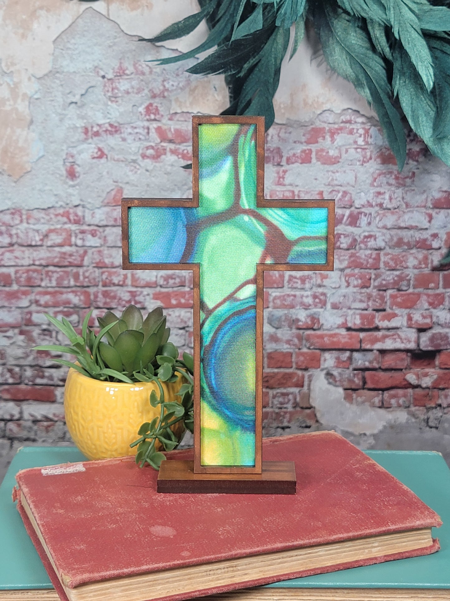 Standing Cross - Silk - 2