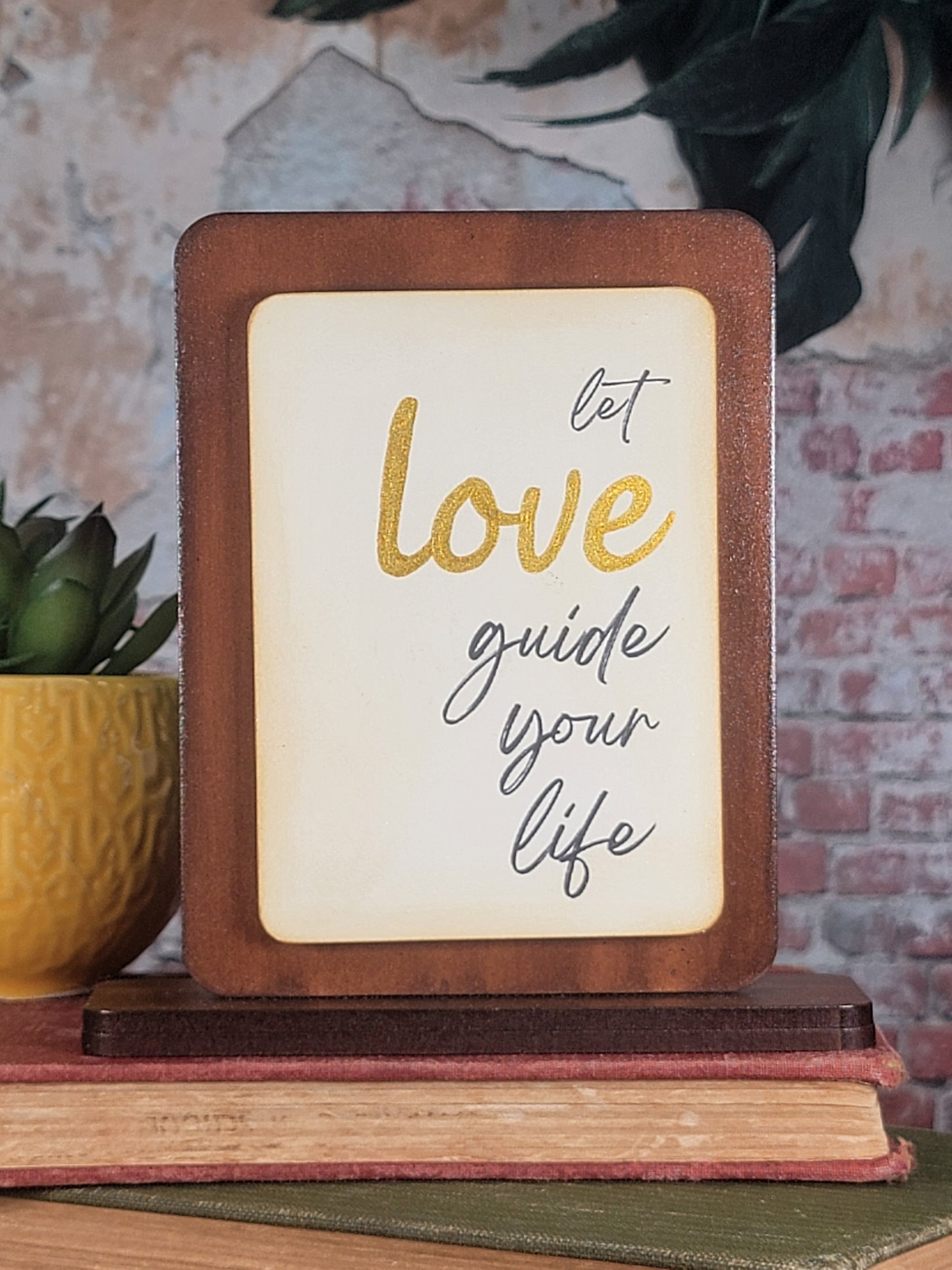 Text Magnet - Let love guide your life