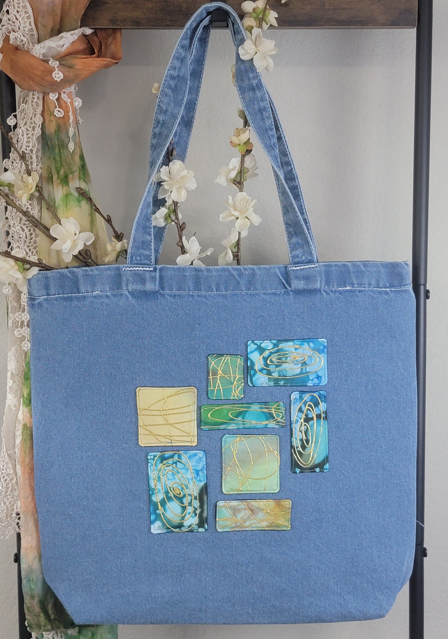 Applique Tote Bag - 2