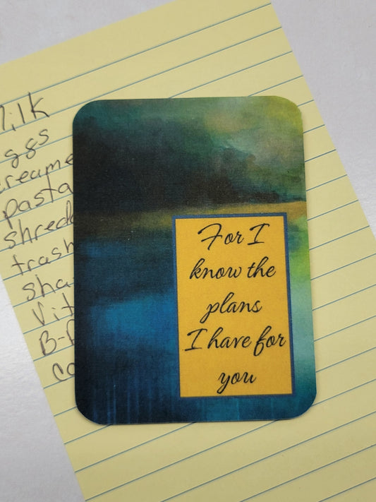 For I know the plans I have for you - Digital Art Magnet - 3