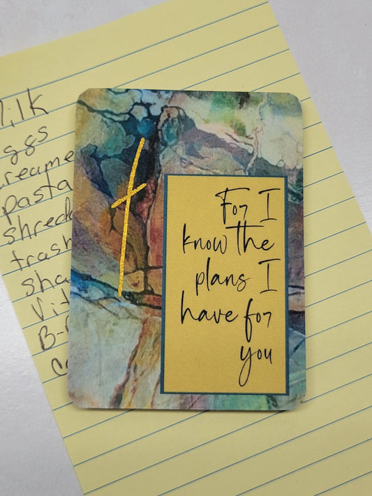 For I know the plans I have for you - Digital Art Magnet - 2