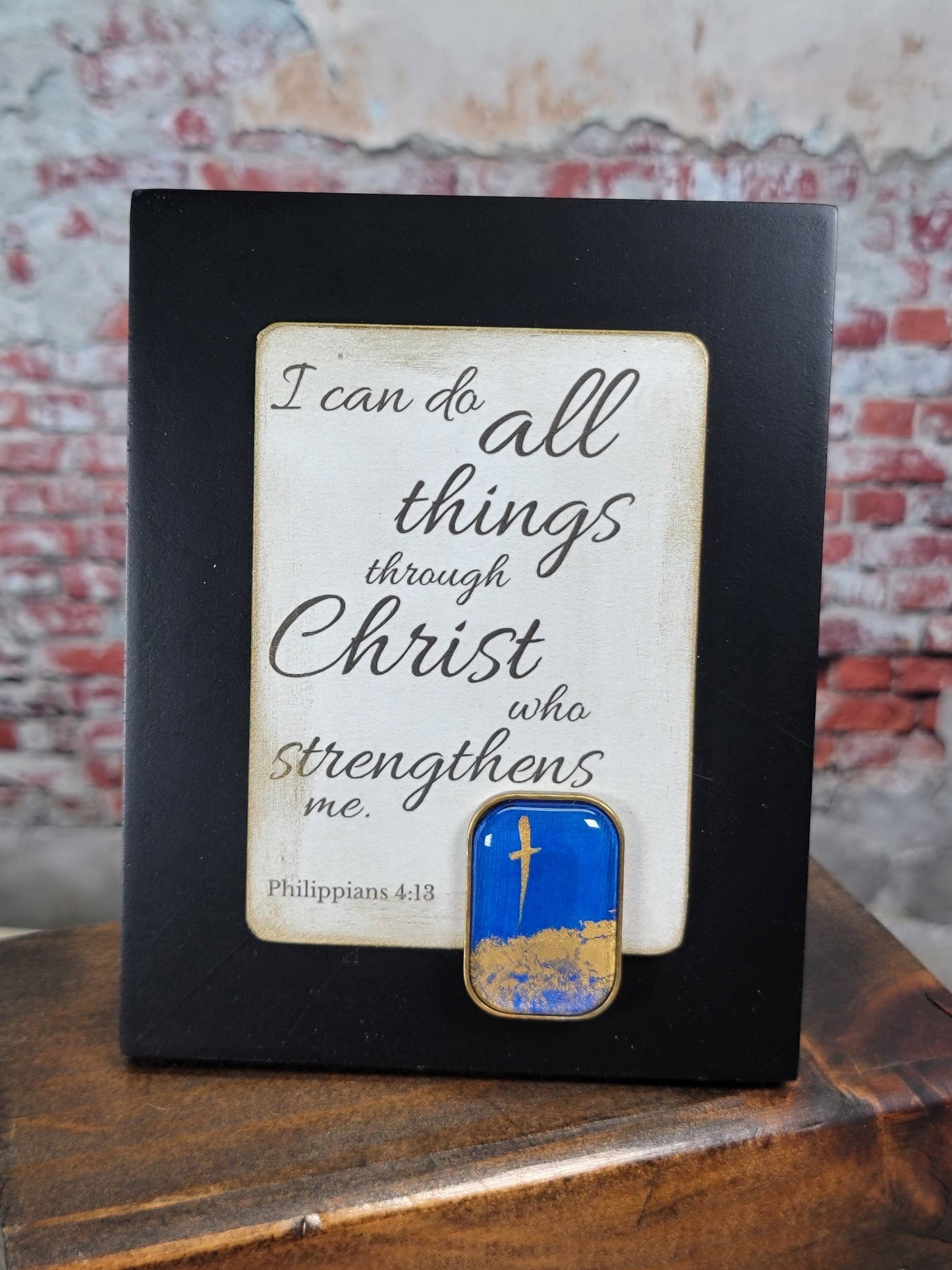 I can do all things through Christ who strengthens me - Mini Frame - 9