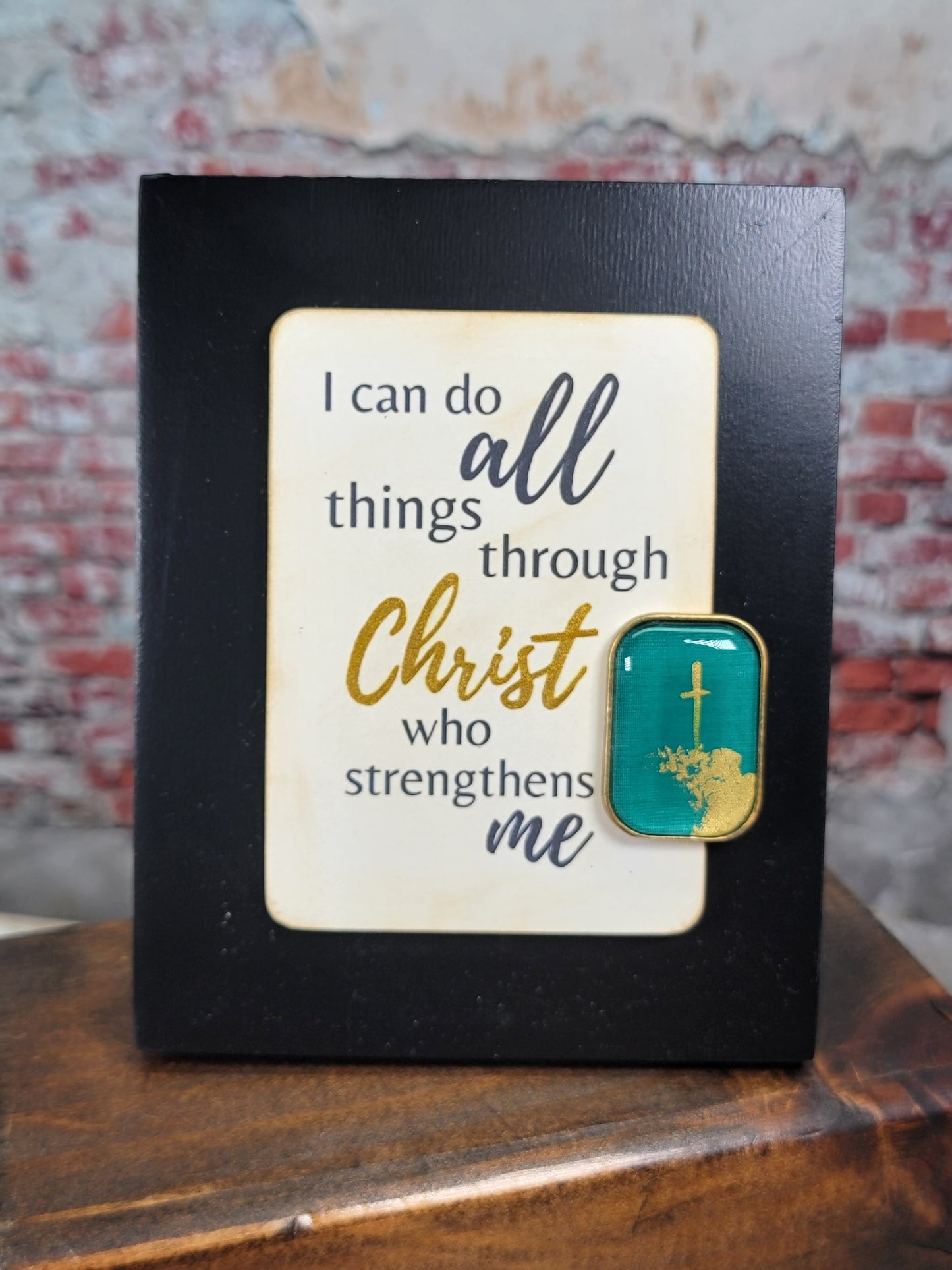 I can do all things through Christ who strengthens me - Mini Frame