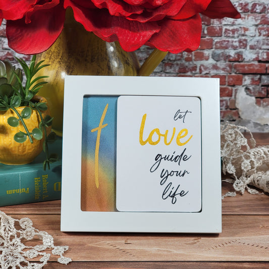 Let love guide your life - Mini Frame - 3