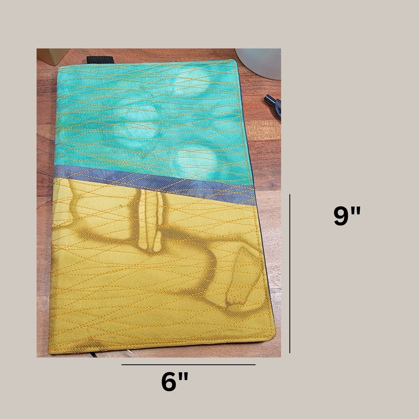 Digitally Designed Silk Notebook Cover - 1
