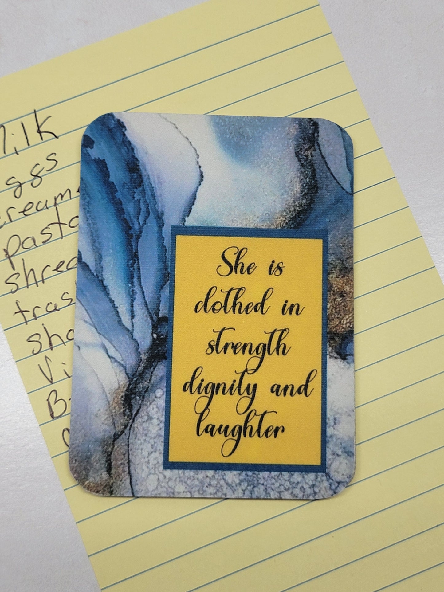 She is clothed in strength - Digital Art Magnet - 2