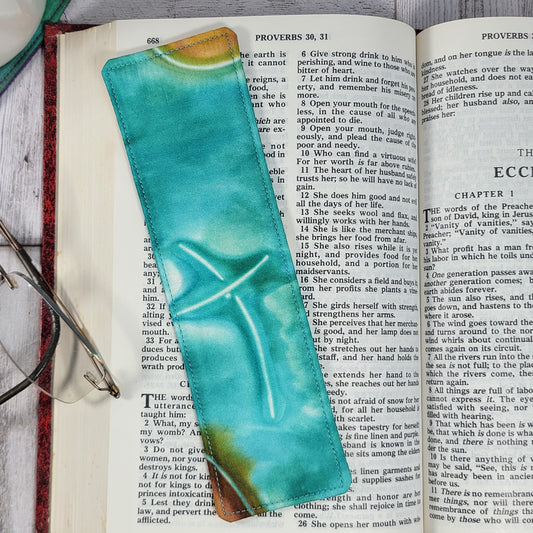 Handmade Christian Cross Bookmark - 1