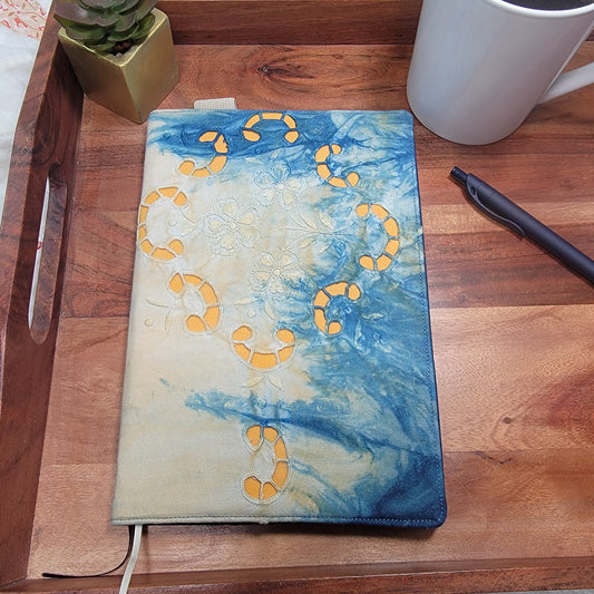 Silk Linen Notebook Cover - 9