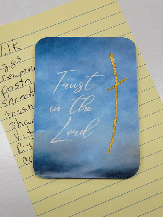 Trust in the Lord - Digital Art Magnet - 3