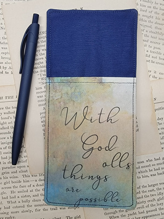 With God all things are possible - Pen Holder - 1