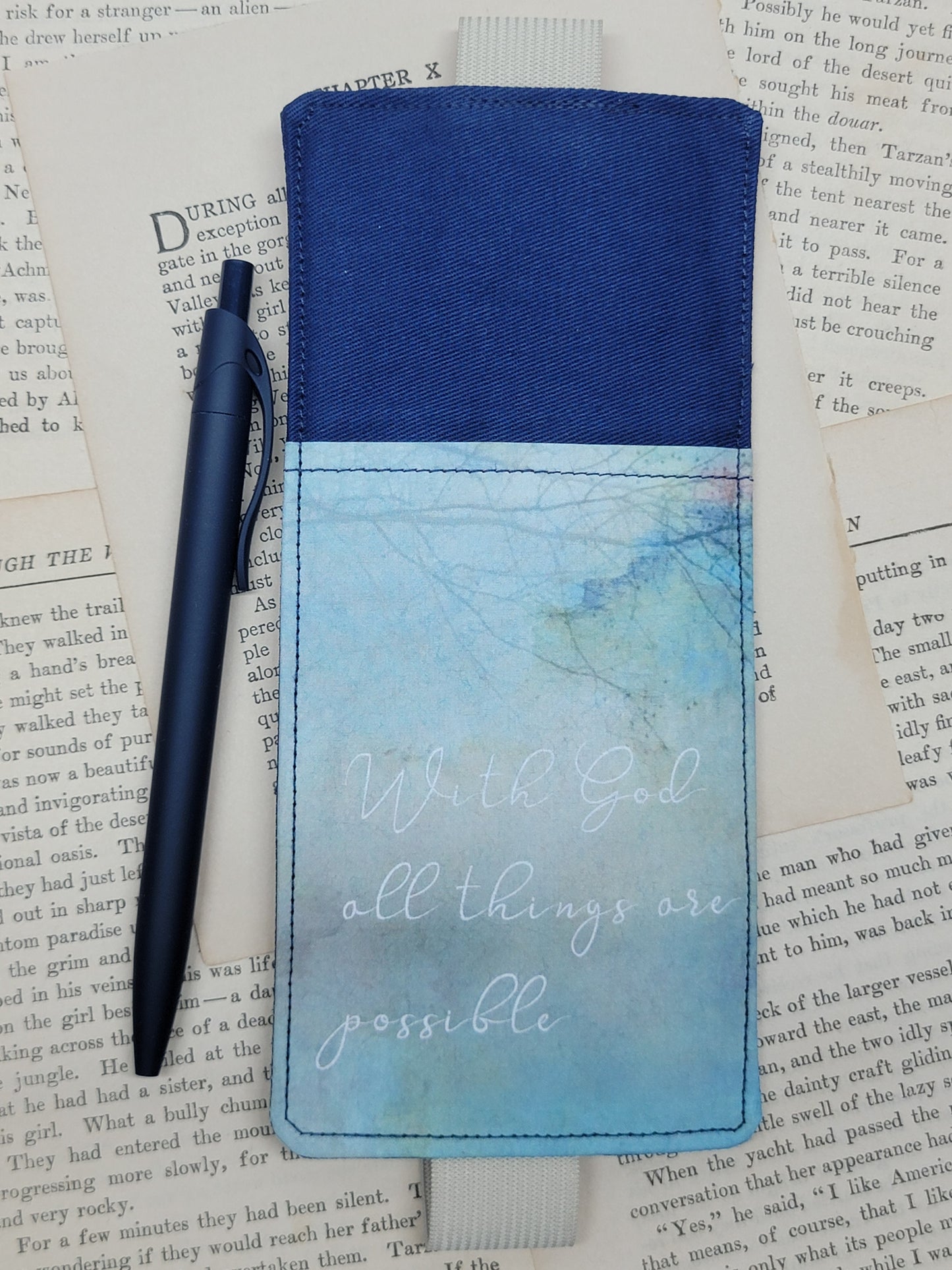 With God all things are possible - Pen Holder - 3
